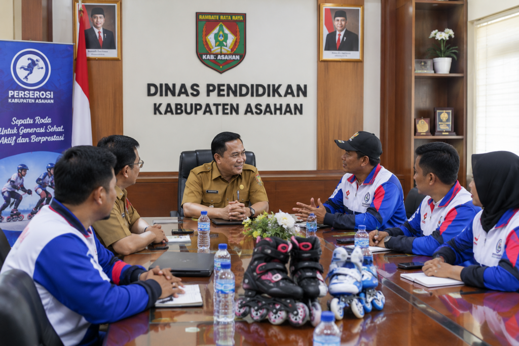 Kadisdik Asahan Dukung Sepatu Roda Masuk Ekstrakurikuler SD dan SMP