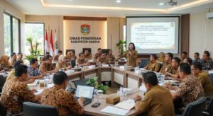 Dinas Pendidikan Kabupaten Asahan Gelar Rapat Koordinasi Bersama Seluruh Kepala Sekolah