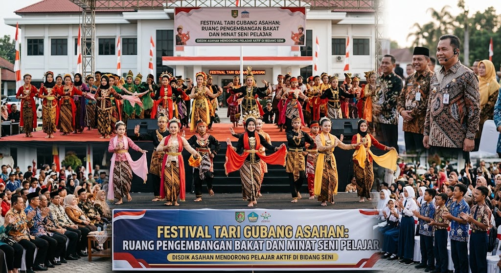 Disdik Asahan Perluas Ruang Kreativitas Pelajar melalui Festival Seni dan Budaya