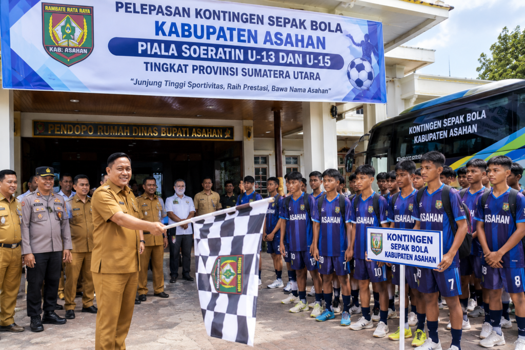 Kontingen Sepak Bola Muda Asahan Siap Berlaga di Piala Soeratin U-13 dan U-15